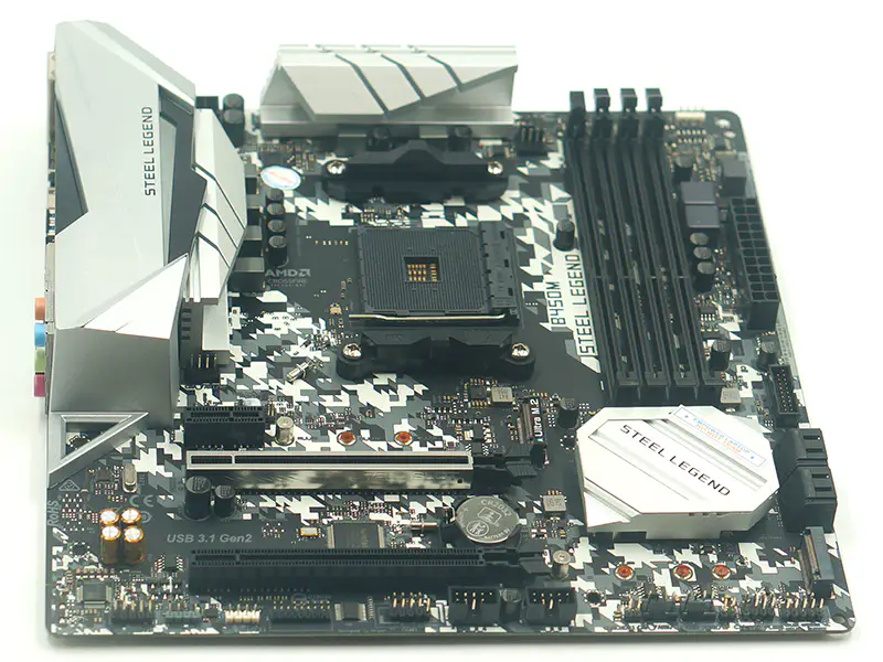 Asrock B450M STEEL LEGEND Moederbord